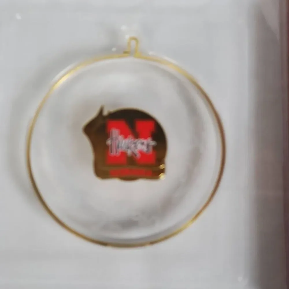 2000 Hallmark Keepsake Ornament Nebraska Huskers Collegiate Collection – Glass &